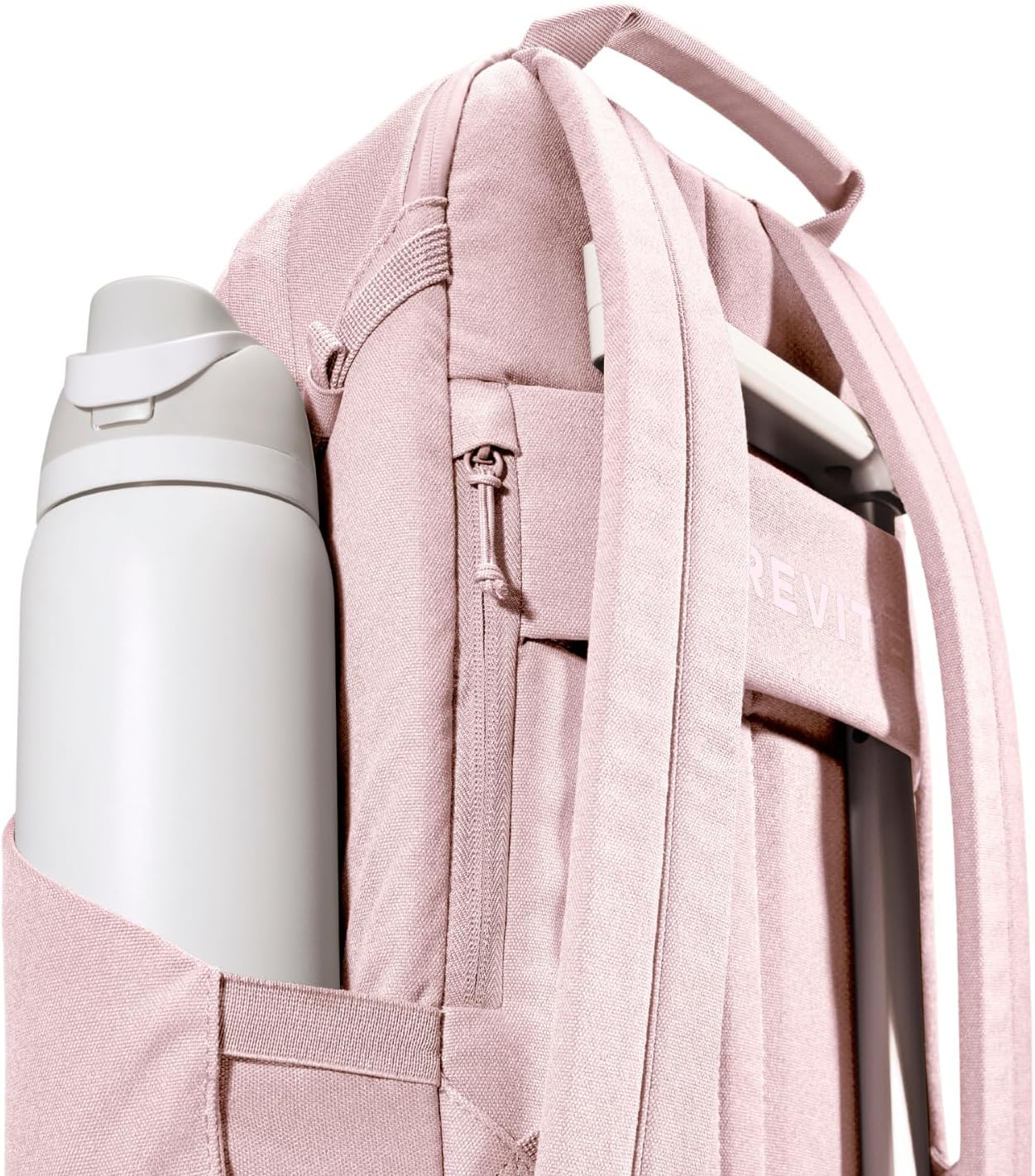 BREVITE - The Jumper - Compact Camera Backpacks for Photographers - A Minimalist & Travel-friendly Photography Backpack Compatible With Both Laptop & DSLR Accessories 18L (Blush Pink) - Image 4