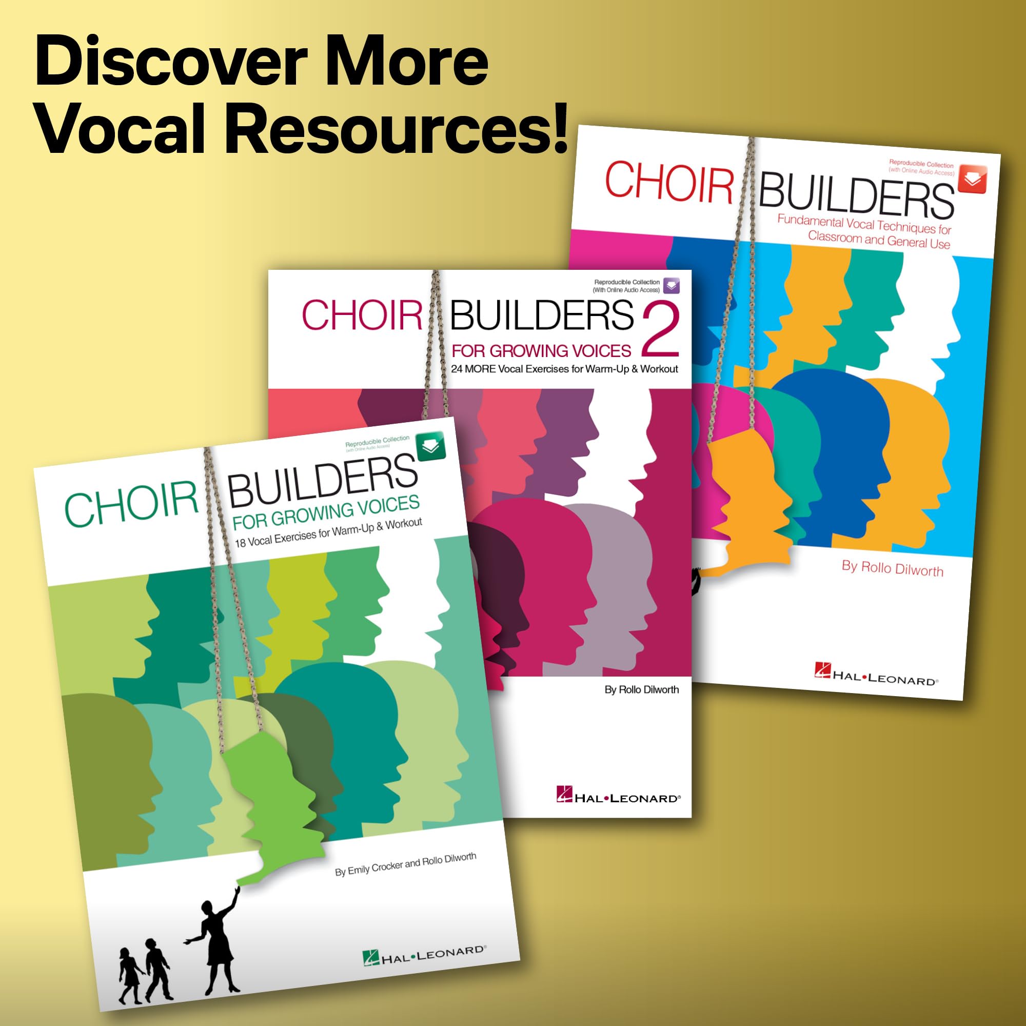 Choir builders chant +cd: Fundamental Vocal Techniques for Classroom and General Use