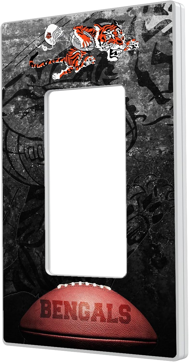 Philadelphia Eagles Legendary Design Single Rocker Lightswitch Plate