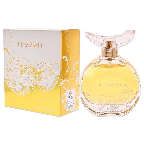 Miniatura 4 de Swiss Arabian Hamsah  Productos de lujo de Dubai  Fragancia personal EDP Spray de larga duración y adictiva  El lujoso aroma de Arabia  2.7 onzas