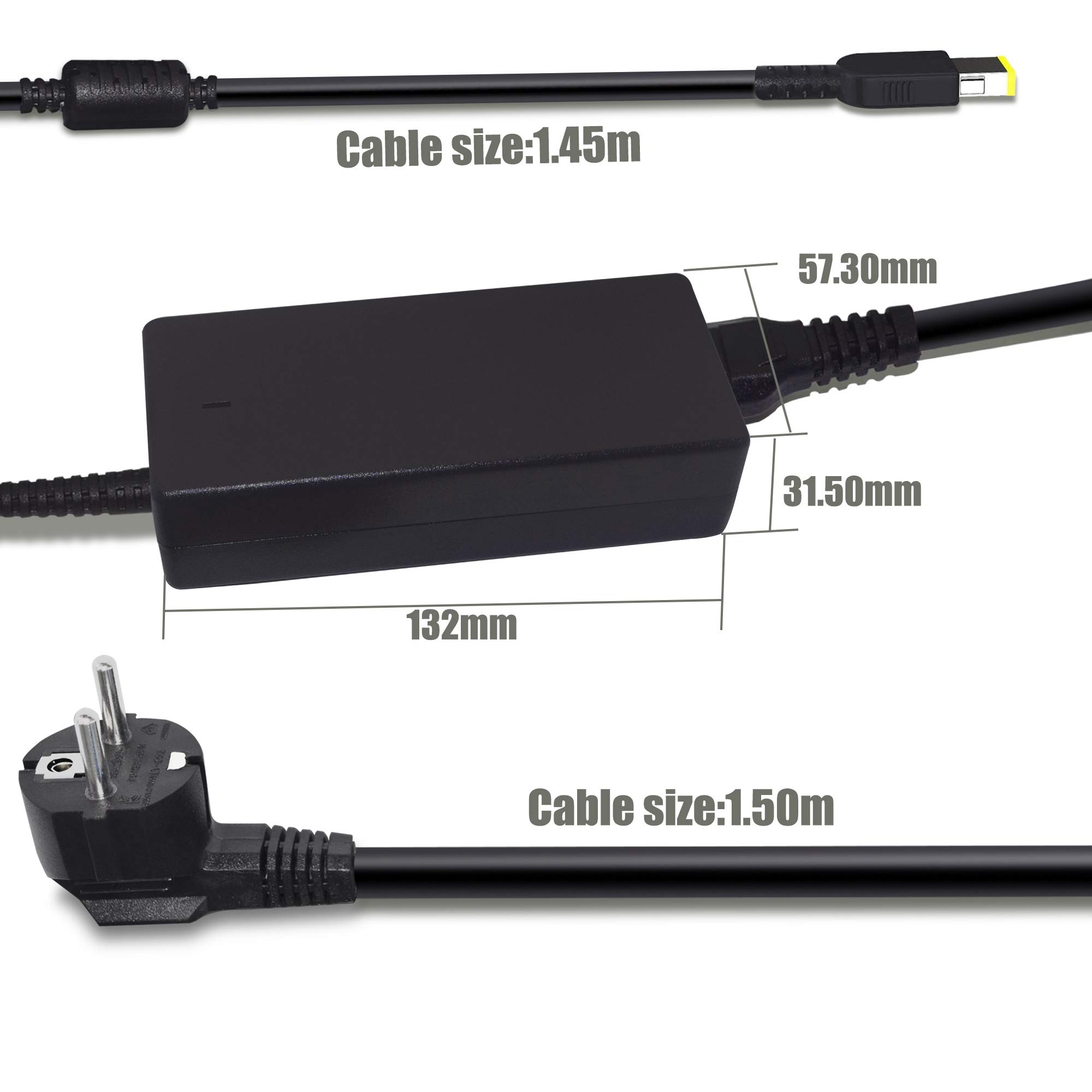 Lenovo Şarj Kablosu için Dizüstü Bilgisayar Güç Adaptörü 20V 4.5A 90W ADLX90NCC3A Thinkpad T470 T460 T440 T440P T440S T540P Chromebook AC Adaptörü 11*5,0 mm
