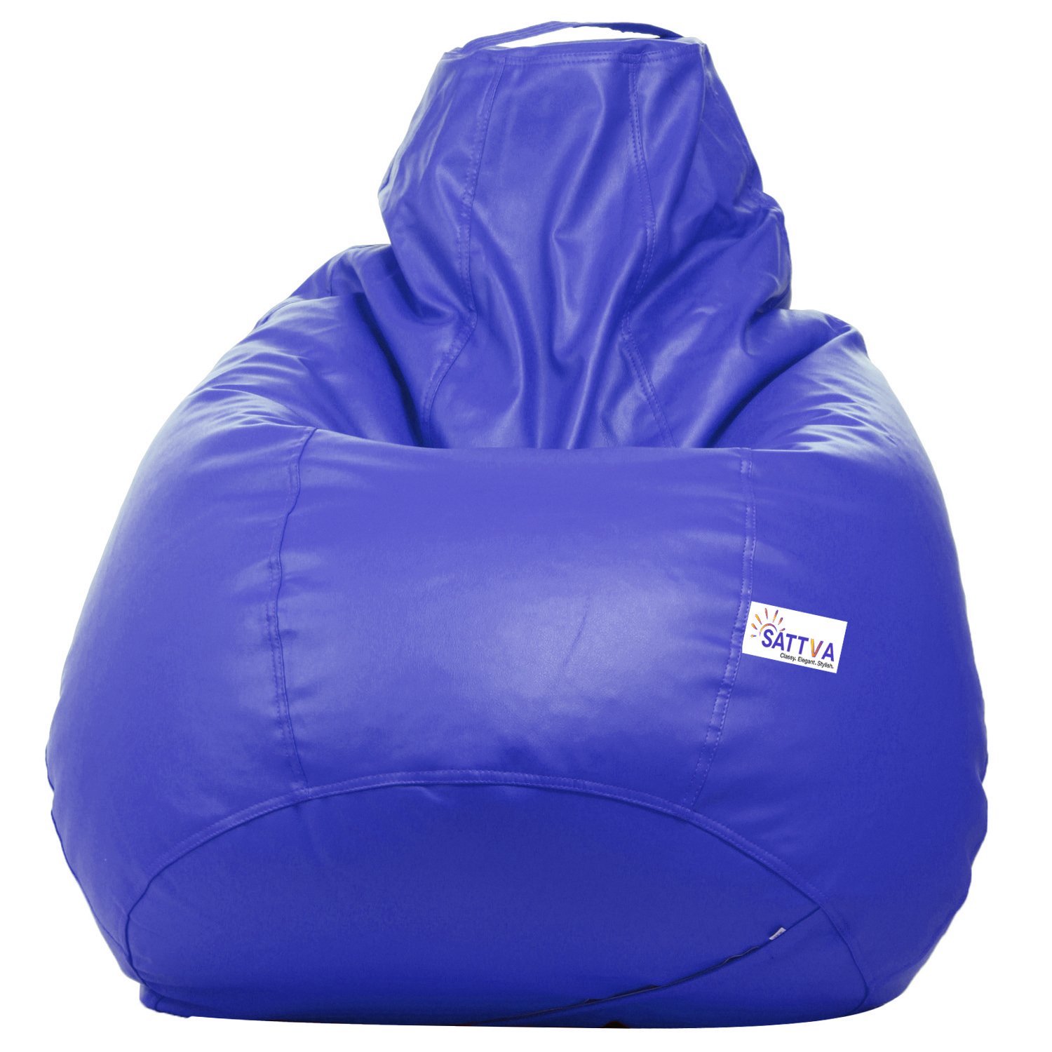 Sattva Classic Bean Bag Cover (Without Beans) XXXL Size - Royal Blue-image-27