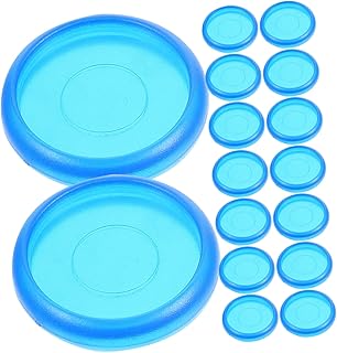 KALLORY 44 Unidades De Fivela De Fichário Planejador Acadêmico De Plástico Para Livros Discos De Ligação De Disco Mini Fivela De Disco Fichários Pretos Redondos De Expansão De Disco Anéis