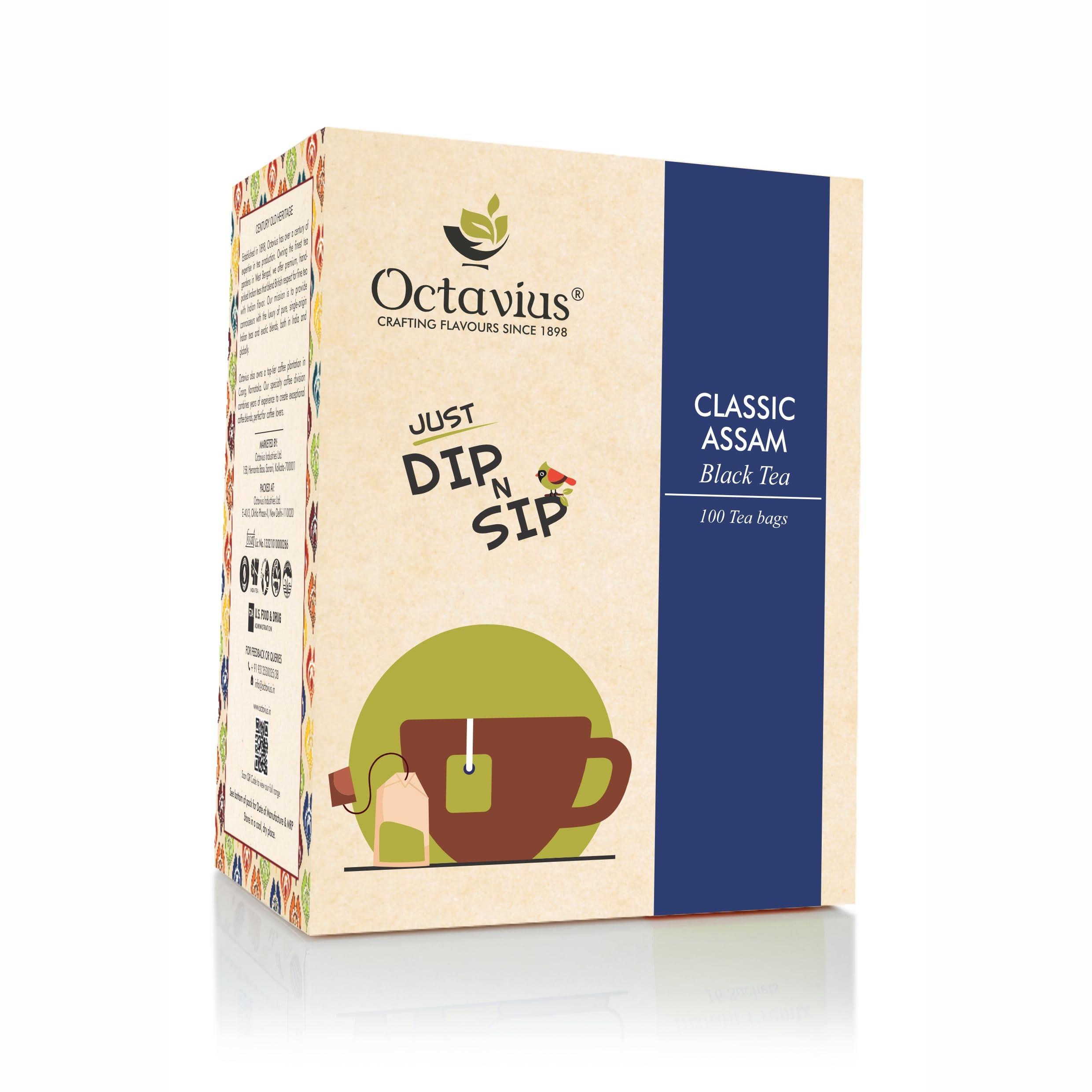 See full amazon price history chart for Octavius | Classic Assam Black Tea -100 Enveloped Tea Bags | Economy Pack | Strong Tea | Kadak Chai | 1 Teabag Can Make 2 Cups | English Breakfast Tea | Morning Tea | 100 Pieces |(2 gm x 100 Teabag) Octavius | Classic Assam Black Tea -100 Enveloped Tea Bags | Economy Pack | Strong Tea | Kadak Chai | 1 Teabag Can Make 2 Cups | English Breakfast Tea | Morning Tea | 100 Pieces |(2 gm x 100 Teabag) (B0BYSQ6YPX) Amazon Price History, Amazon Price Tracker