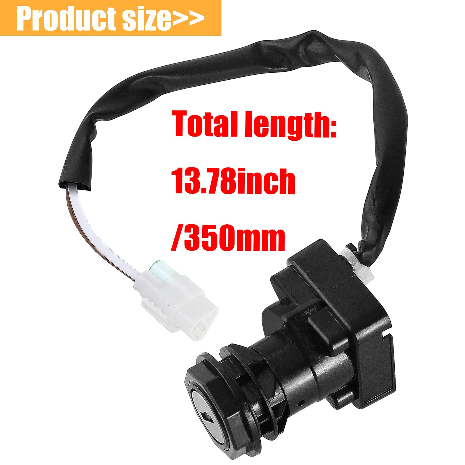 QAZAKY Ignition Key Switch Compatible with Prairie 300 360
