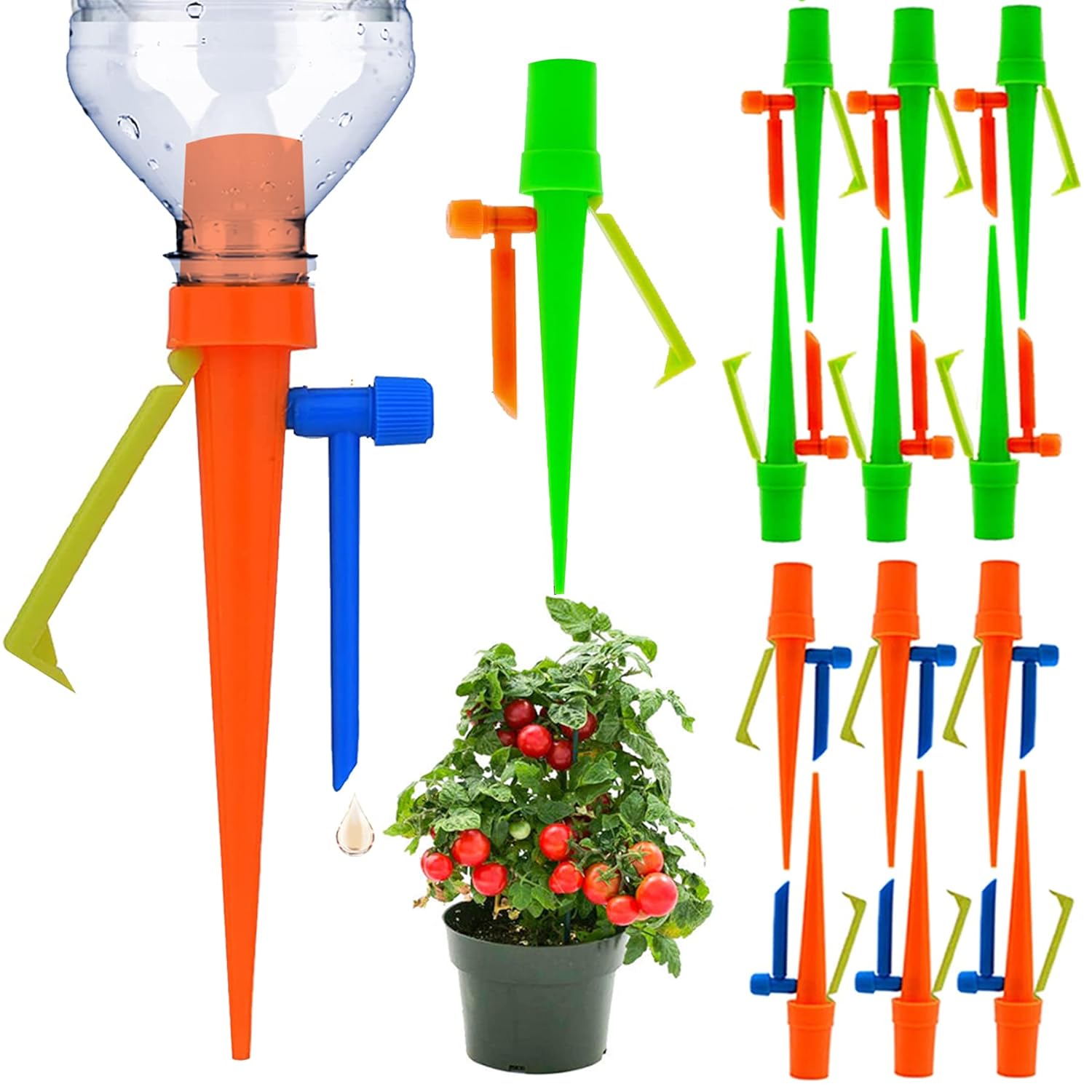 JCNZM Plant Self Watering Spikes Devices, Upgrade Plant