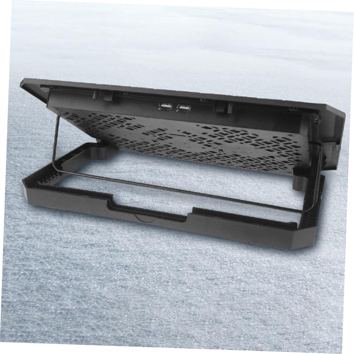 Soporte de Enfriamiento para Portátil 15, 6 Pulgadas Abs Negro | Ventilador de Soporte para Portátil, Base Refrigeracion Enfriador para Computadora Celebracion Verano