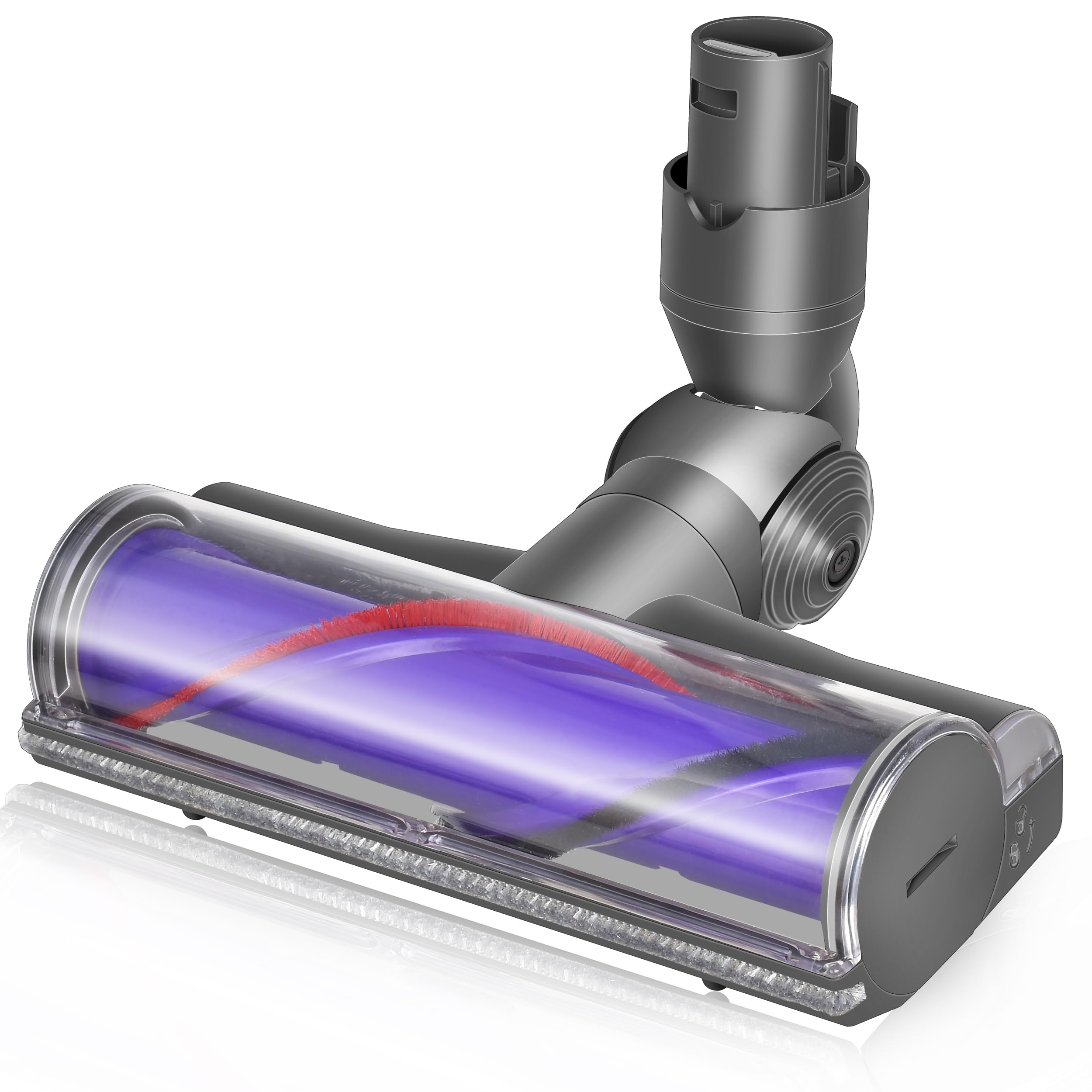 Spazzola di Ricambio compatibile per Dyson V6 DC62 DC58 DC59 Rullo adatto per Tappeti e Pavimenti Duri, Facile Rimozione Peli e Capelli