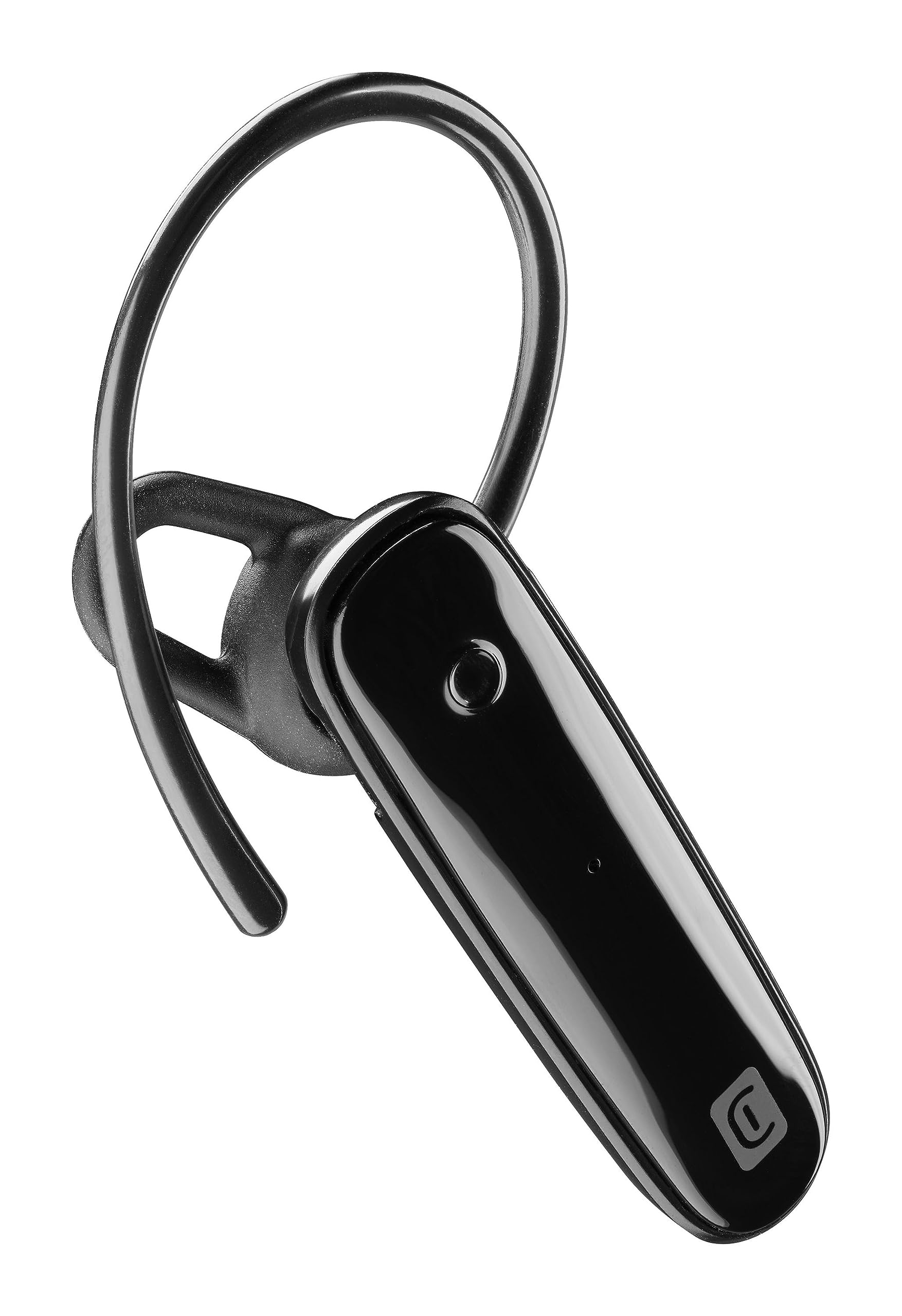 cellularline | SCORE | Auricolare Bluetooth® Mono Ergonomico con Archetto Removibile - Play time 4 ore - Nero