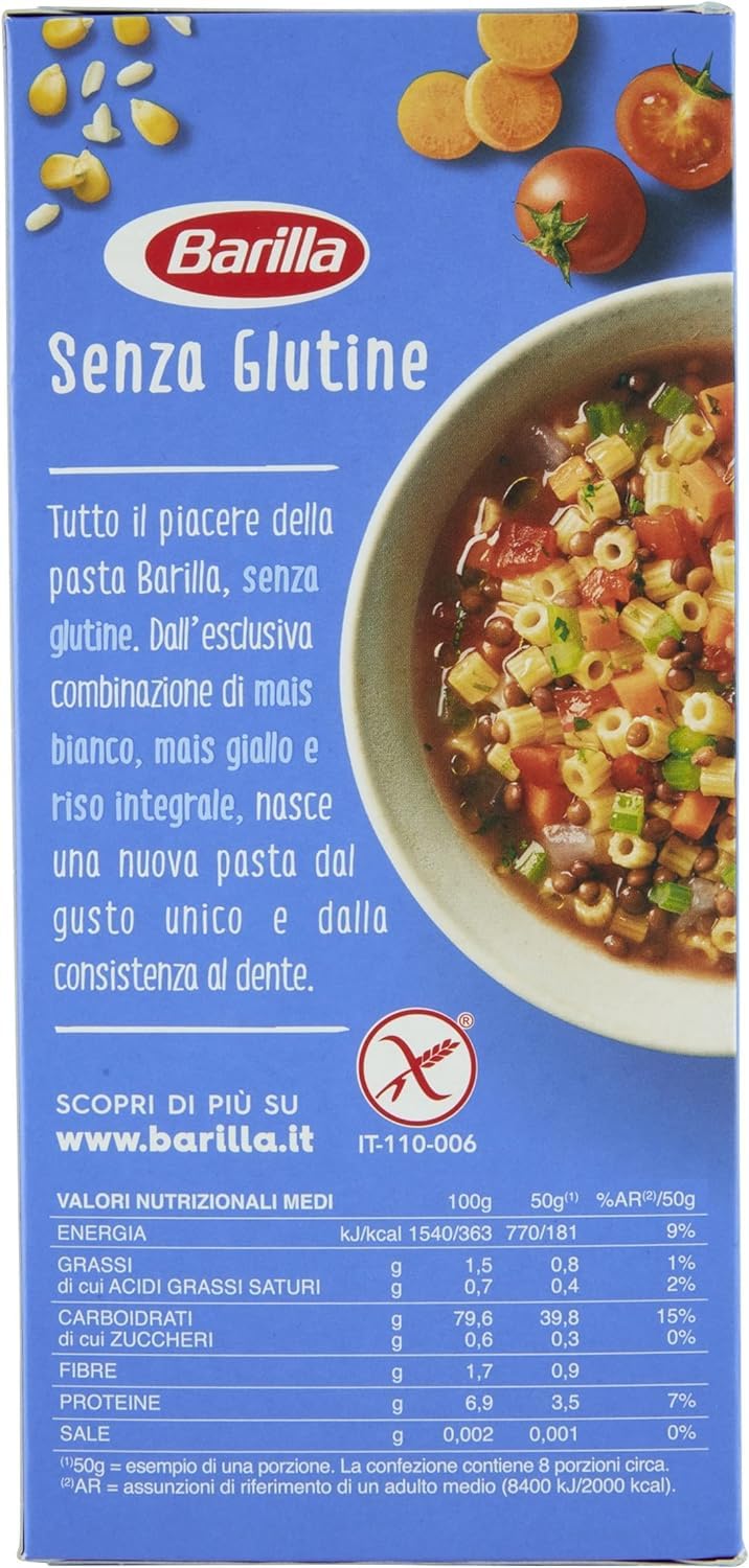 Italian Gourmet Pasta senza Glutine, pasta sin gluten, 10 x 400 g