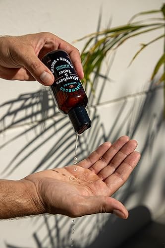 ASSEMBLED Tónico para después del afeitado para hombre, 4 onzas (paquete de 1) sin fragancia, sin parabenos