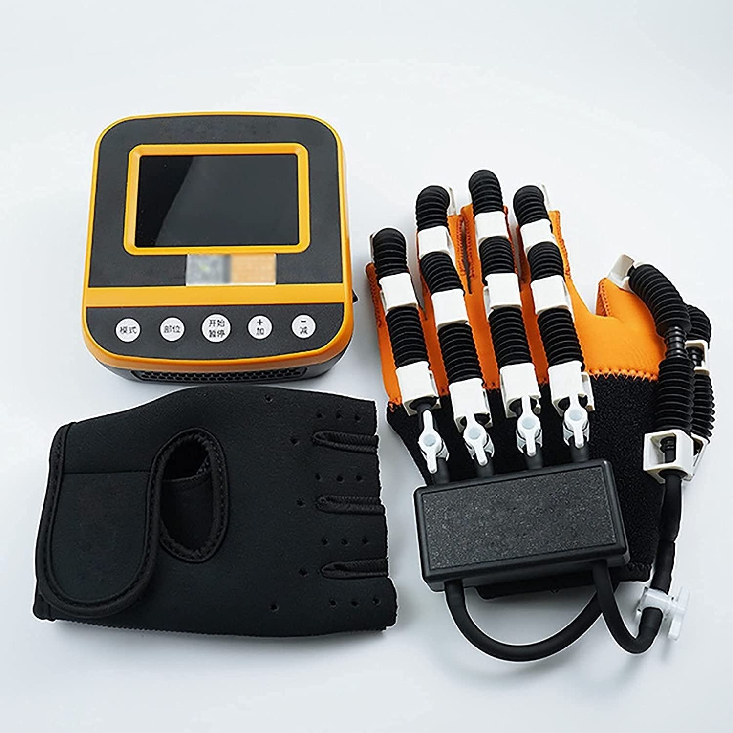 Rehabilitación Robot Guantes Accidente Cerebrovascular Férula De Mano Guantes De Asistencia Hemiplejía Equipo De Entrenamiento De Muñeca Dedos Estiramiento Protector Protector para Pacientes