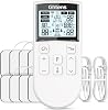 GHTENS TENS Device Pain Therapy 5-in-1 Stimulation Current Device (TENS/EMS/IF/RUSS/DIY) for Pain Relief by Electrical Nerve Stimulation with 80 Massage Programmes 2 Channels and 8 Electrode Pads