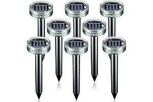 Revolutionary Solar Powered Mole and Vole Repellent Spikes