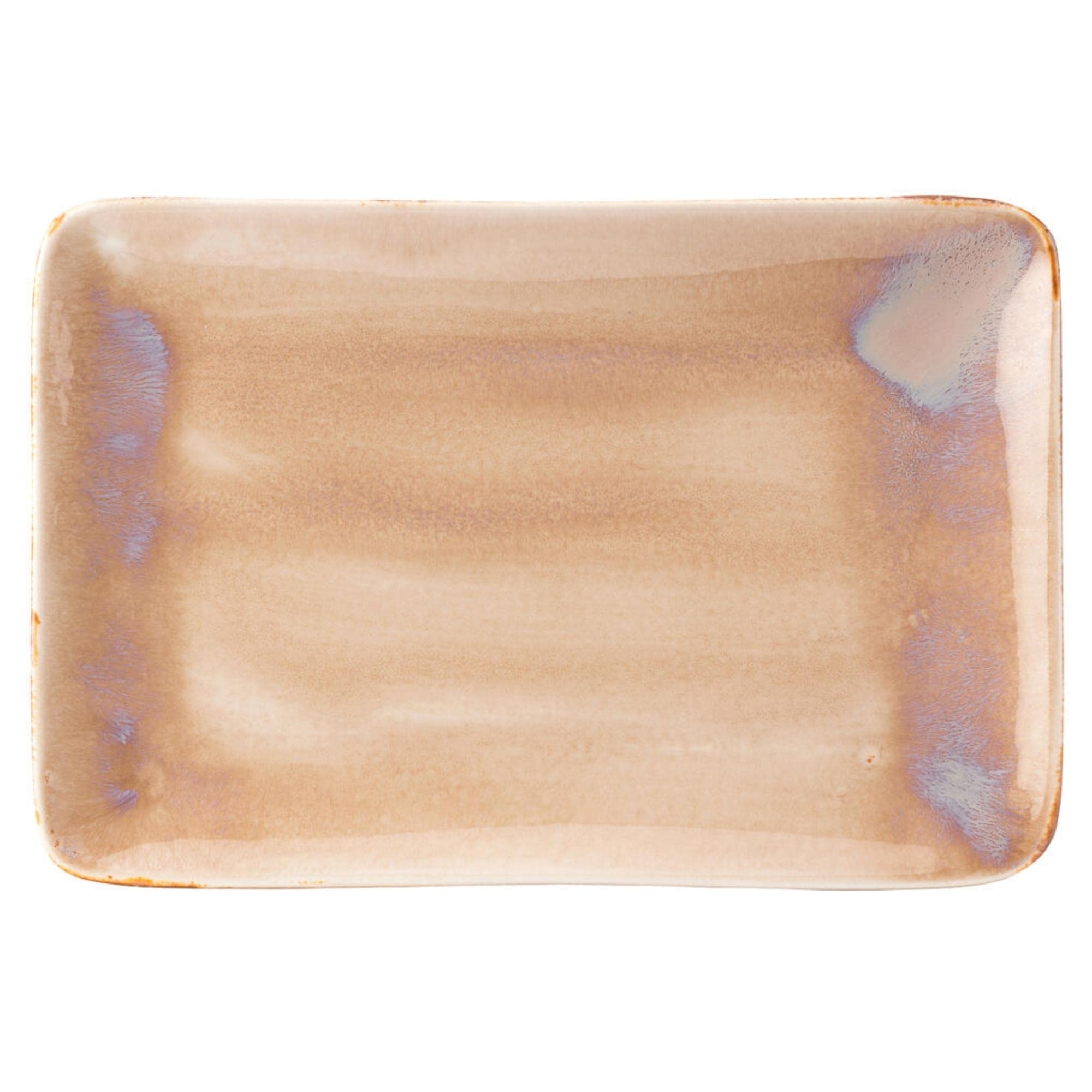 Utopia Murra Blush Plat Rectangulaire 30 x 20 cm - Lot de 6