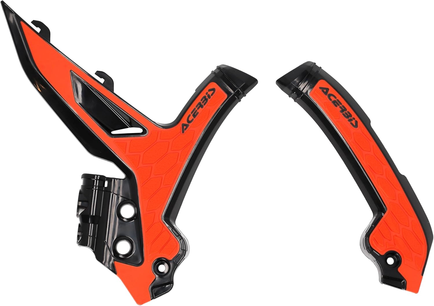 Acerbis X-Grip Frame Protectors-KTM-SX/SX-F 125-450-23-24-Black/Orange