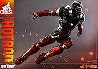 Vista 3 de Marvel Iron Man 3 Hot Rod Armor Mark XXII Sexta Escala Exclusiva Figura Diecast
