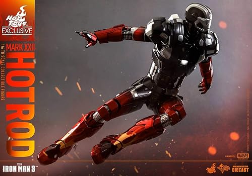 Miniatura 3 de Marvel Iron Man 3 Hot Rod Armor Mark XXII Sexta Escala Exclusiva Figura Diecast