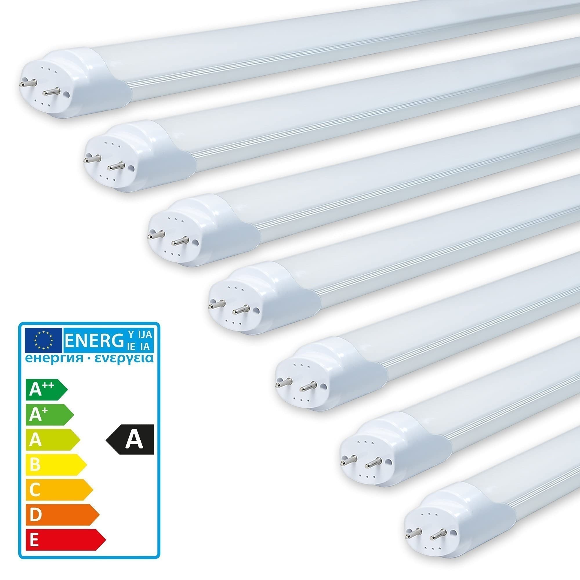 Tubo a LED G13, 14 W, neutralweiß, 90 x 26 x 26 cm, 6 unità
