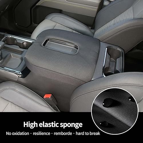 Miniatura 6 de Hoolcar Funda para reposabrazos de consola central, compatible con Chevrolet Silverado y GMC Sierra 2019-2023, Chevy Suburban 2020-2023, accesorios