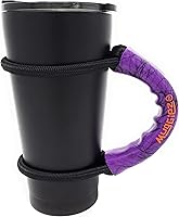 Vista 13 de MugGiez Mango universal para bebidas, azul profundo, negro y azul medio, el mango original de la taza, calidad premium, resistente, tazas, tazas