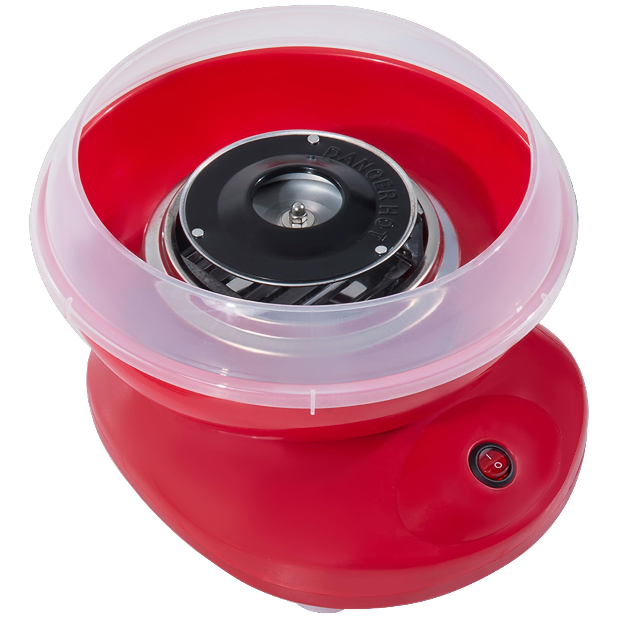 HOMCOM Electric Candy Floss Machine, Cotton Candy Maker Gadgetry, 450W, Red