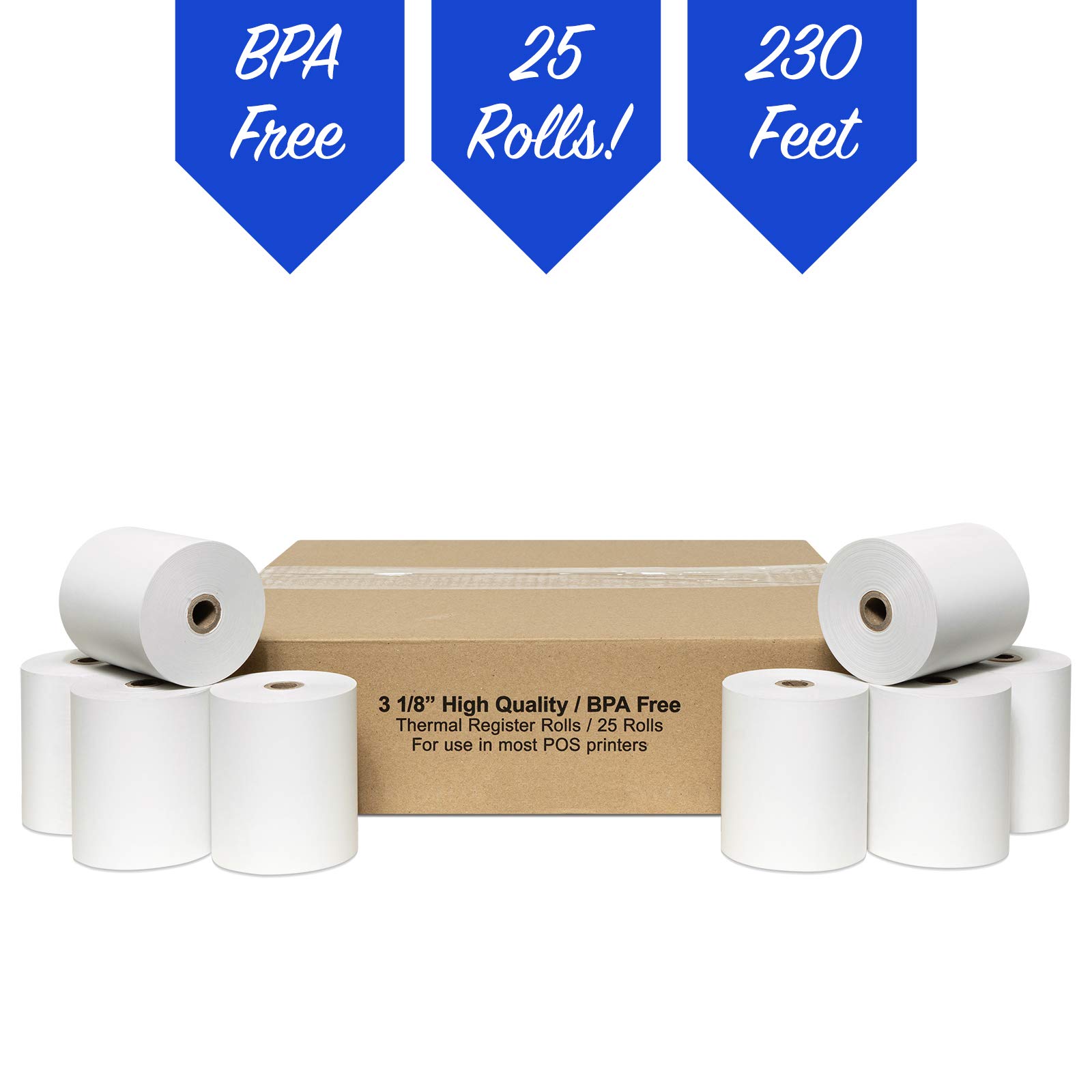 Thermal POS Receipt Paper 80 x 70 mm Sold per piece | Shopee Philippines