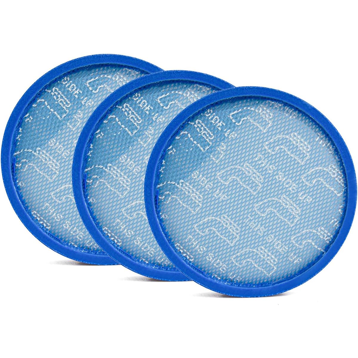 (3 pieces) Vacuum Filter Replacement Part #304087001 Fits Hoover WindTunnel UH70600 UH70602 UH70700 UH70810 UH70830 UH71003 UH72600 Upright Vacuum Cleaner