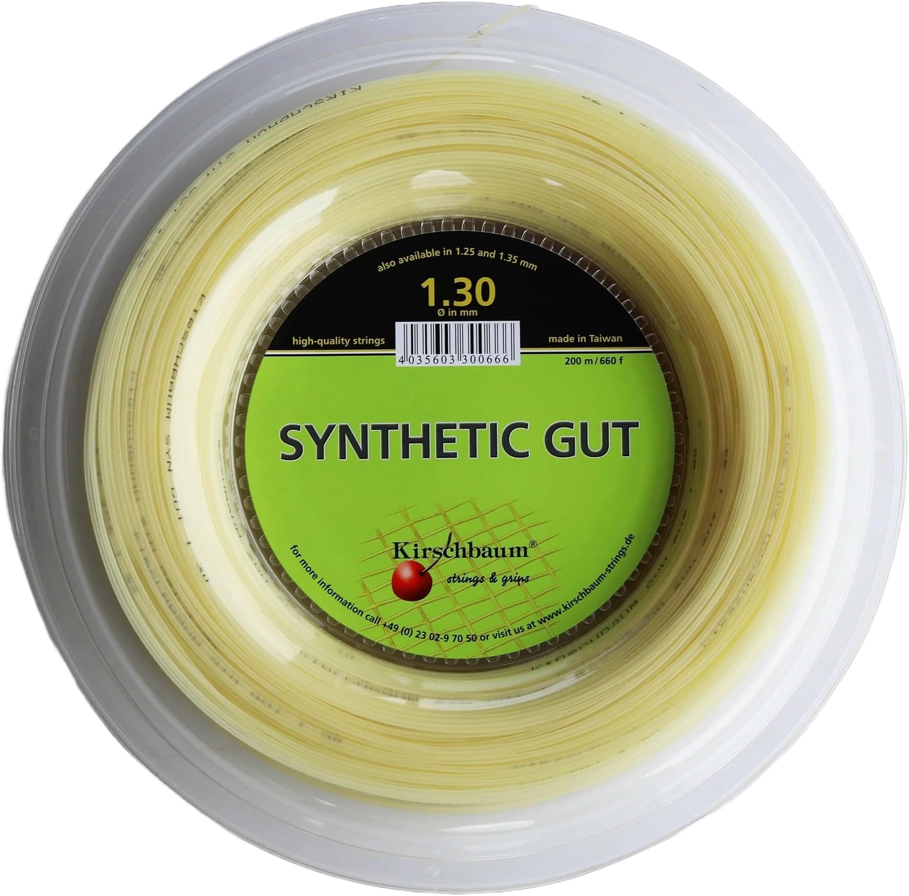 Reel Synthetic Gut Tennis String