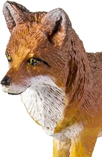 Miniatura 7 de Safari Ltd. Figura de zorro rojo  Figura detallada de plástico de 3.5 pulgadas  Divertido juguete educativo para niños, niñas y niños a partir de 1