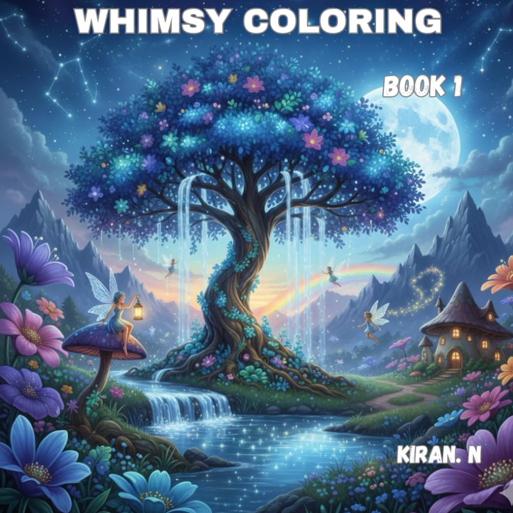 WHIMSY COLORING: Book 1