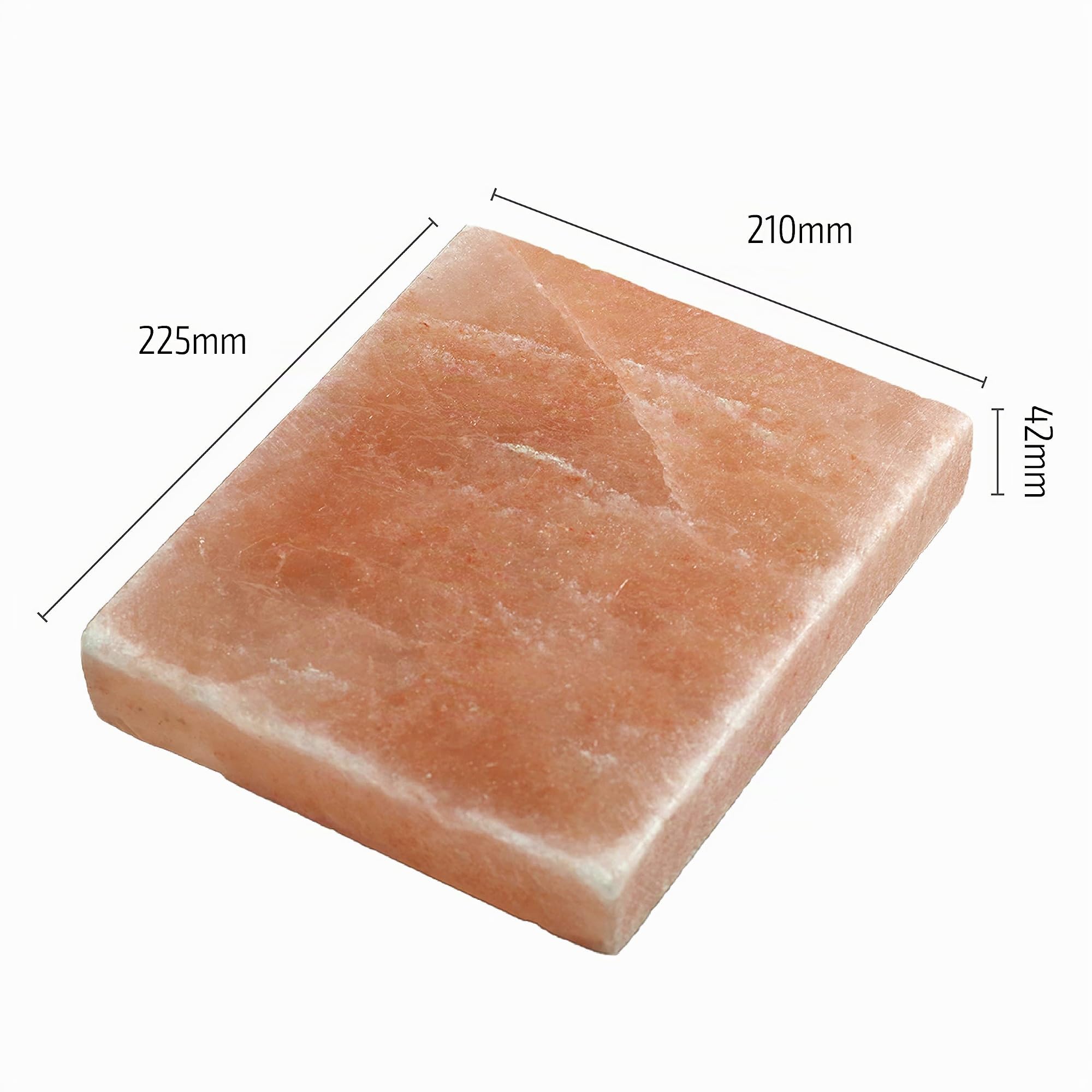 Dani Bloc de Sel Rose de l'Himalaya pour Cuisine 3,5 kg 1 Unité