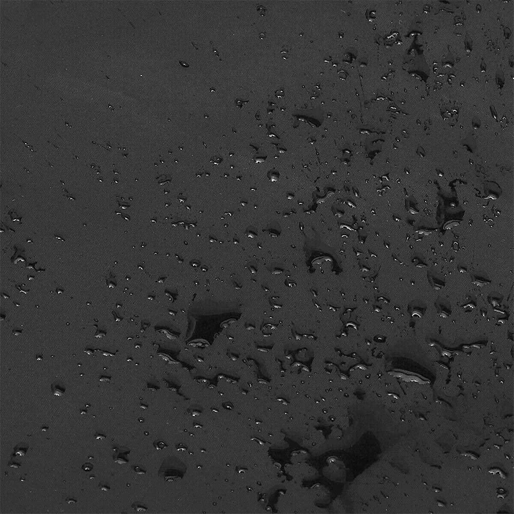 Couverture de Table de Billard,Durable d'Oxford de Billard de Billard avec la Couverture Lavable de Table de Billard de Cordon(245 x140 x 20cm,Noir)