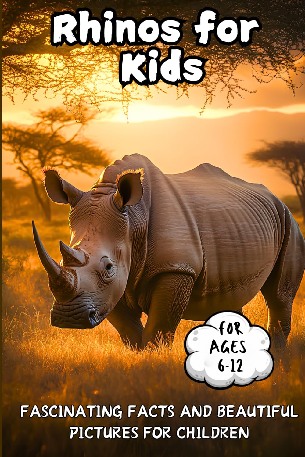 Rhinos for Kids: Fascinating Facts and Beautiful Pictures for Children Ages 6-12
