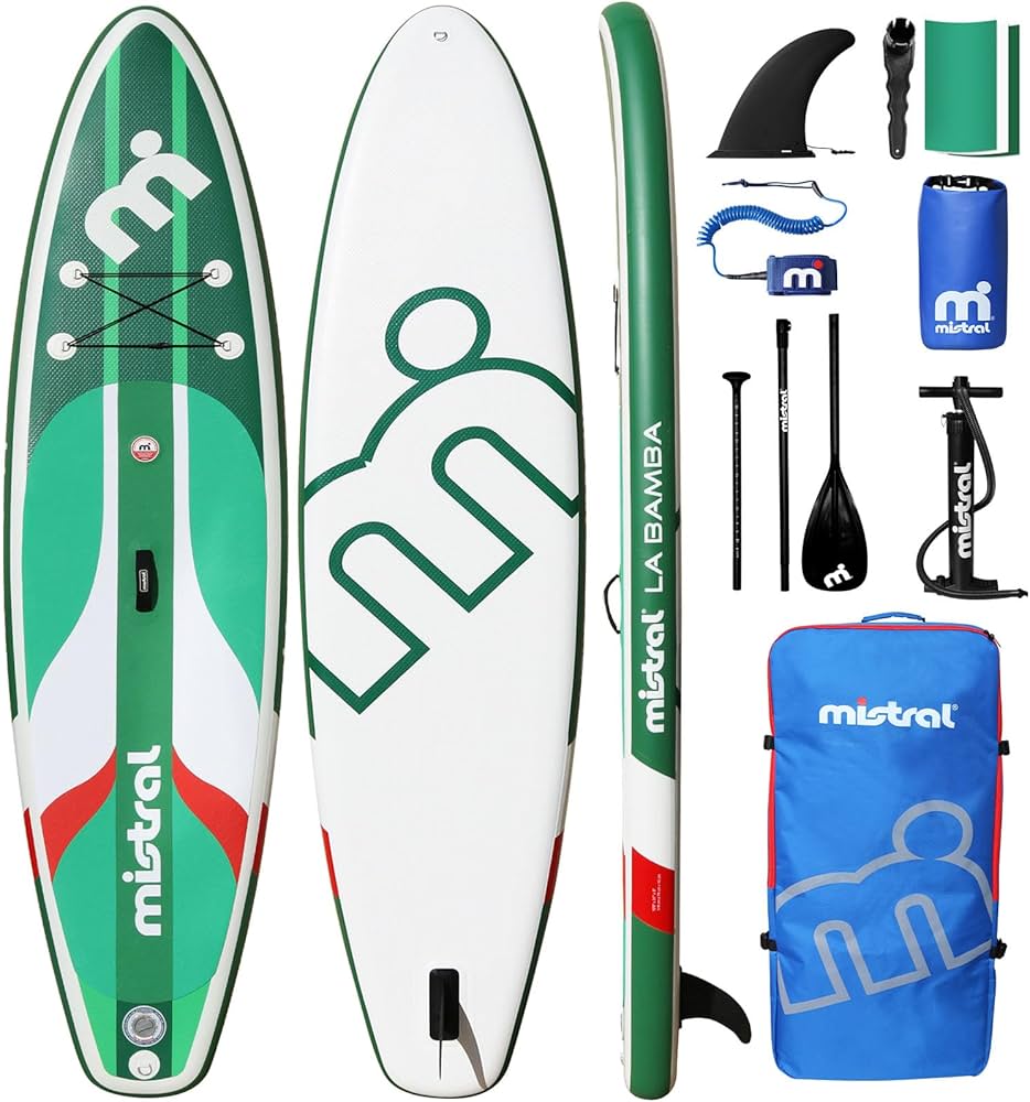 Amazon.com : Mistral Inflatable Stand Up Paddle Board, 10'5''x31