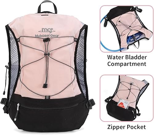Miniatura 3 de Lightweight Running Vest for Women & Men Hydration Backpack Pack with 1.5L Water Bladder Bag Running Gear Accessories for Hiking Marathon Trail