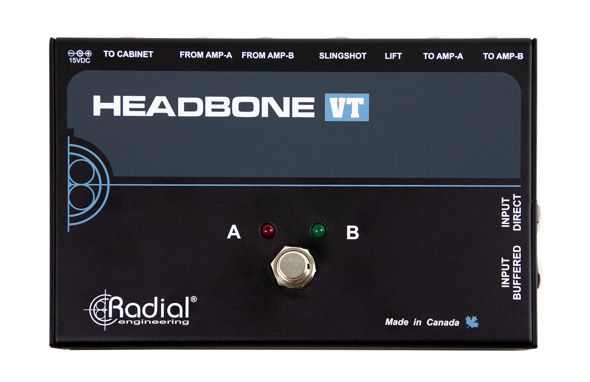 ギター Radial Engineering Headbone VT Amazon.com: Radial Headbone VT Head Switcher for 2 Tube (valve