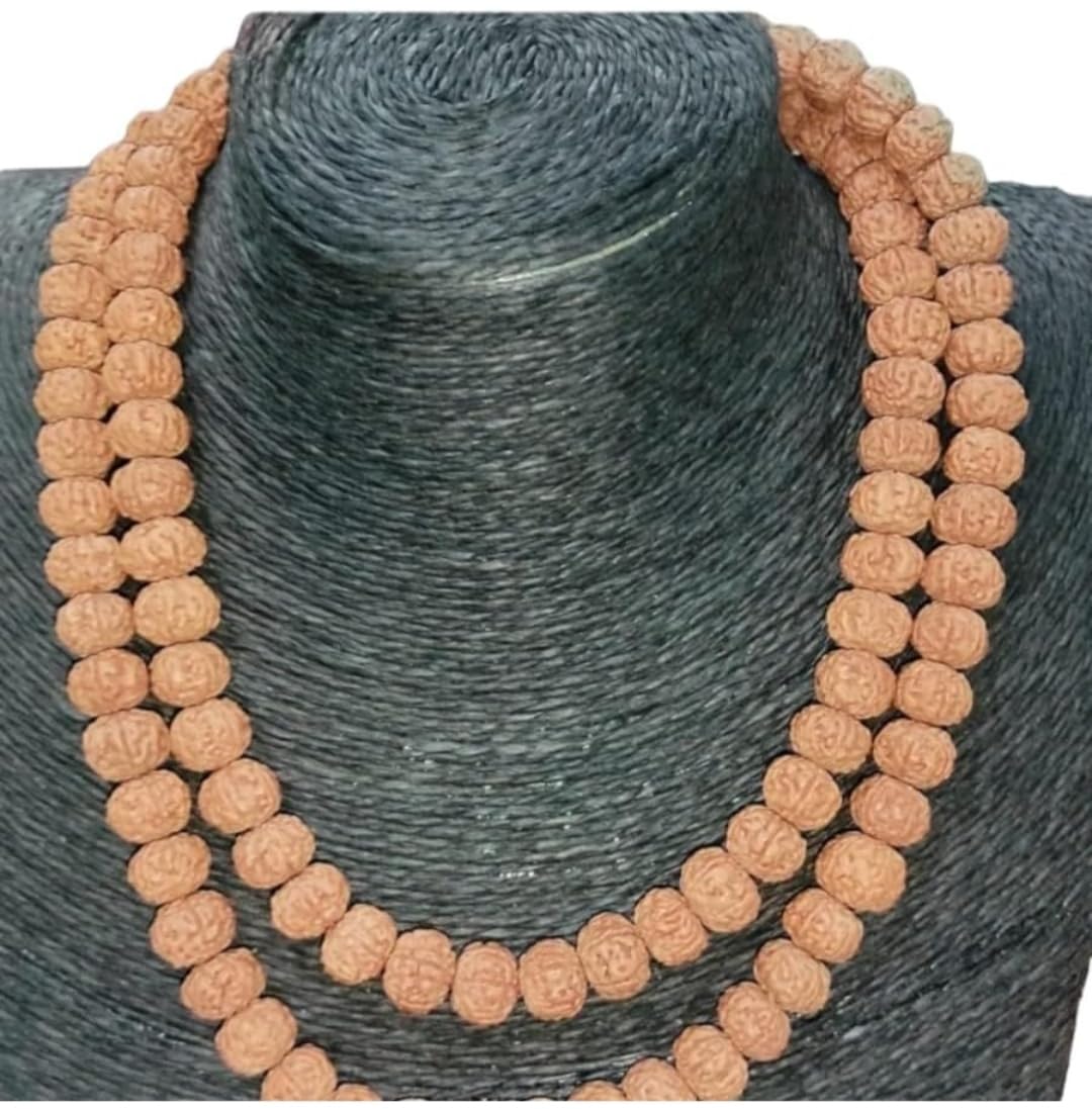 6 Mukhi Rudraksha Mala 108 Beads Original Certified | Six Faces Rudraksh Mala | for Men and Women - with Certification | Forest Bead | by Shree Rudraksham | Ruthratcham Malai | (B0D8T1L1CJ) Amazon Price History, Amazon Price Tracker