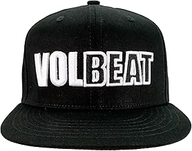 Volbeat Men's Logo Snapback Baseball Cap Black