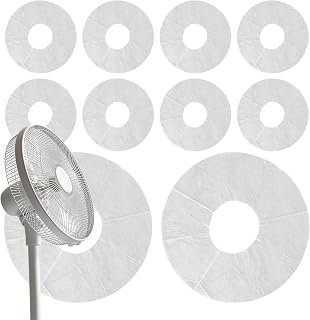 Fan Protection | Damp-Proof Cover for Pedestal Fan - Easy Removal Guard Filter with Electrostatic Adsorption for Desktop Office Friends Colleagues Family