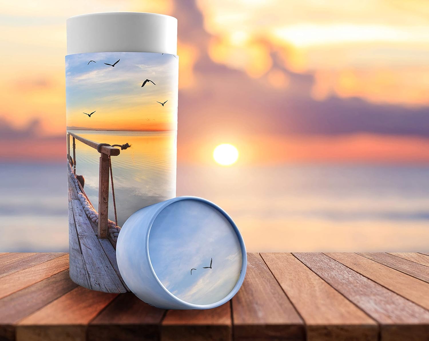 Dock of The Bay Scattering Tubes for Human Ashes TSA Approved Scattering Urn and Eco-Friendly Biodegradable Urns for Human Ashes & Biodegradable Urn for Burial at Sea - Image 7