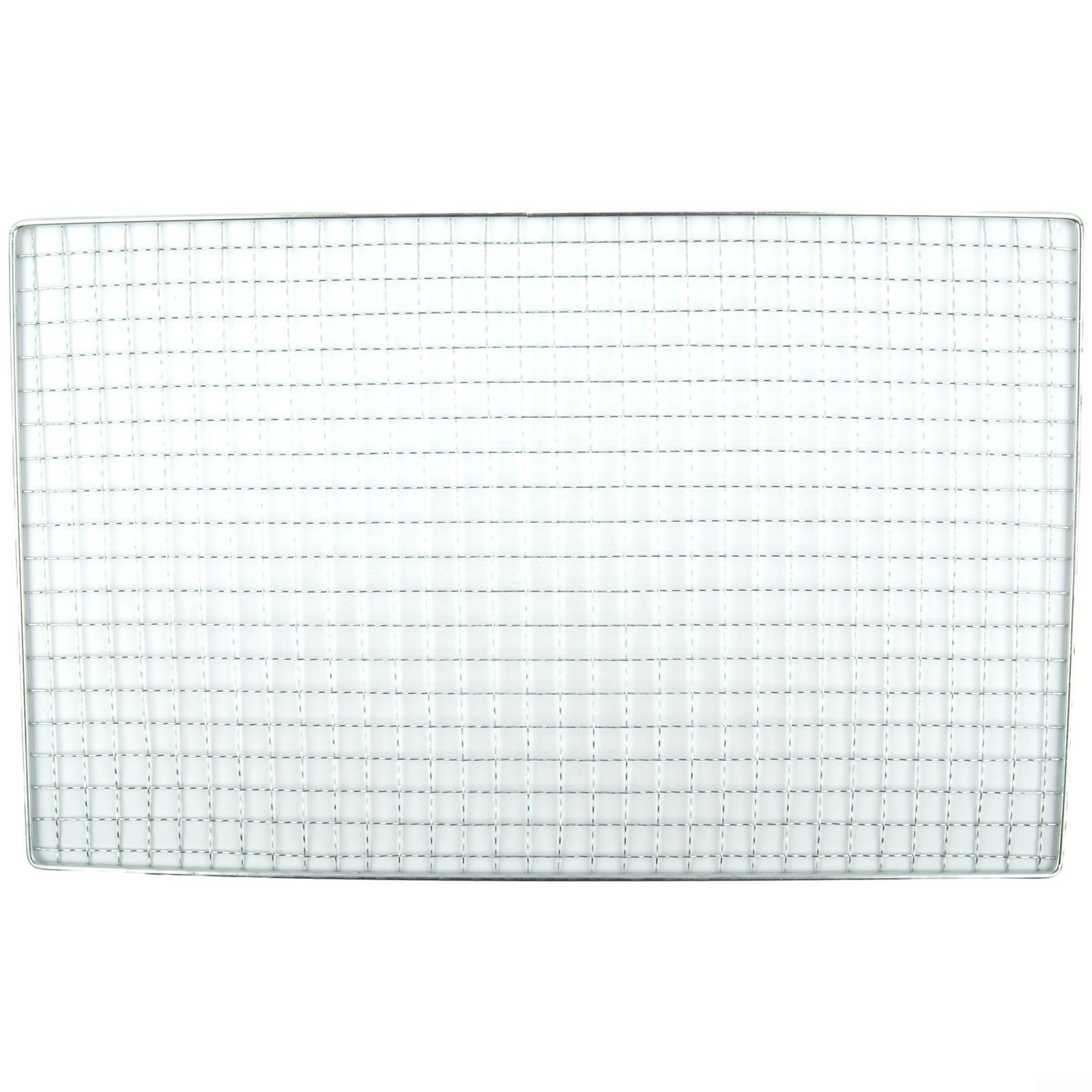 Rejilla para barbacoa, hierro galvanizado para una distribución uniforme del calor, ideal para barbacoas de fogata