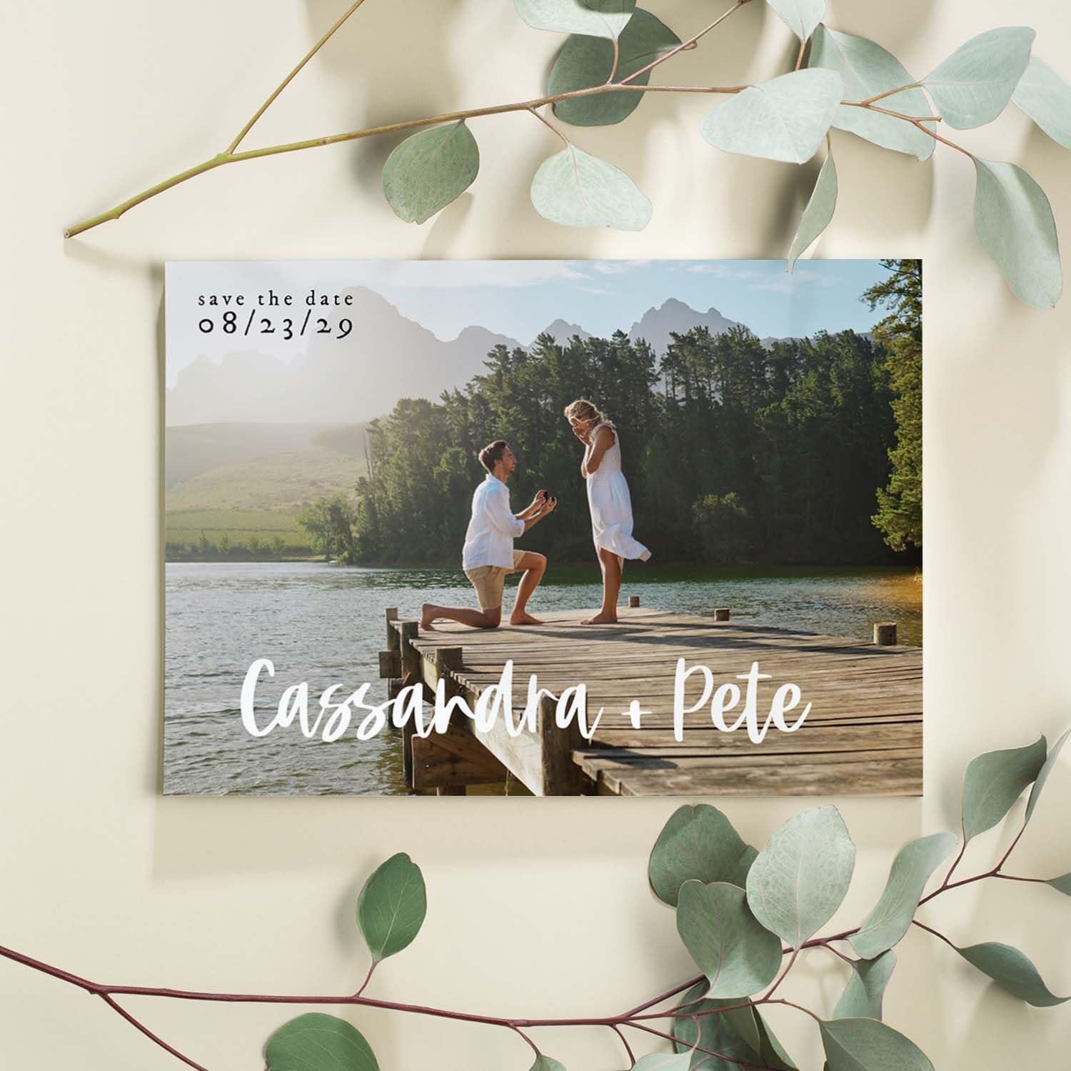 Canopy Street Personalized Image Cards / 25 Upload Your Own Design Cards With White Envelopes / 5" x 7" Flat Fully Customized DIY Logo Cards With Blank Back/Made In The USA - Image 4