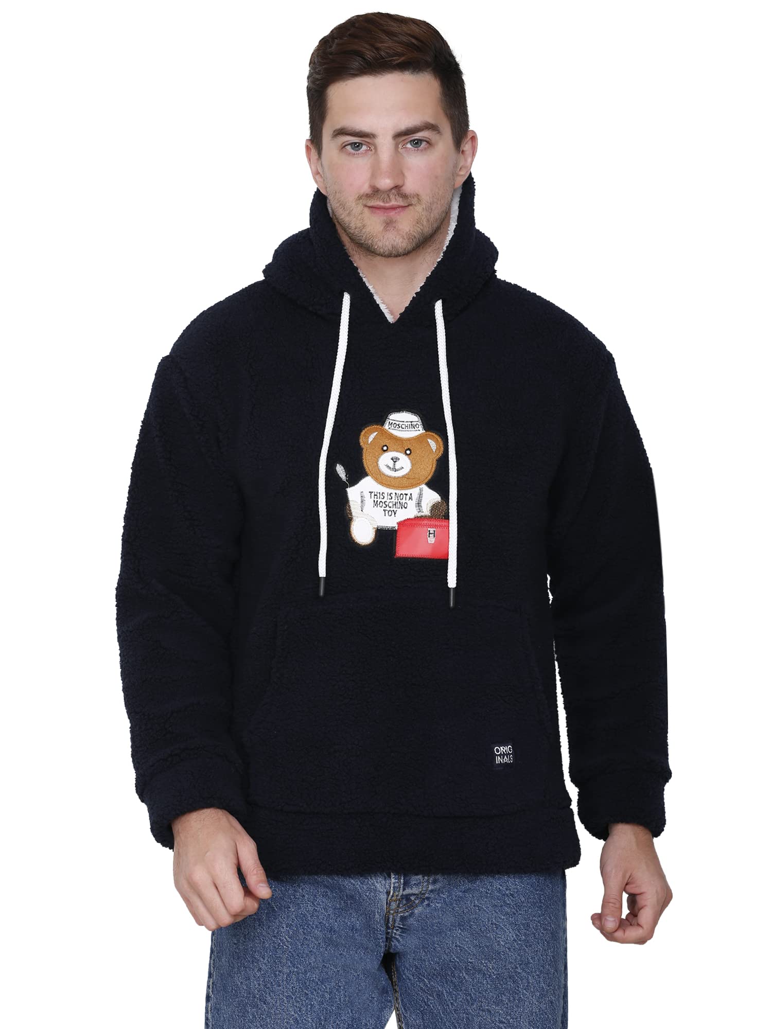matelco Men's Wool Hooded Neck Sweatshirt-picture-37