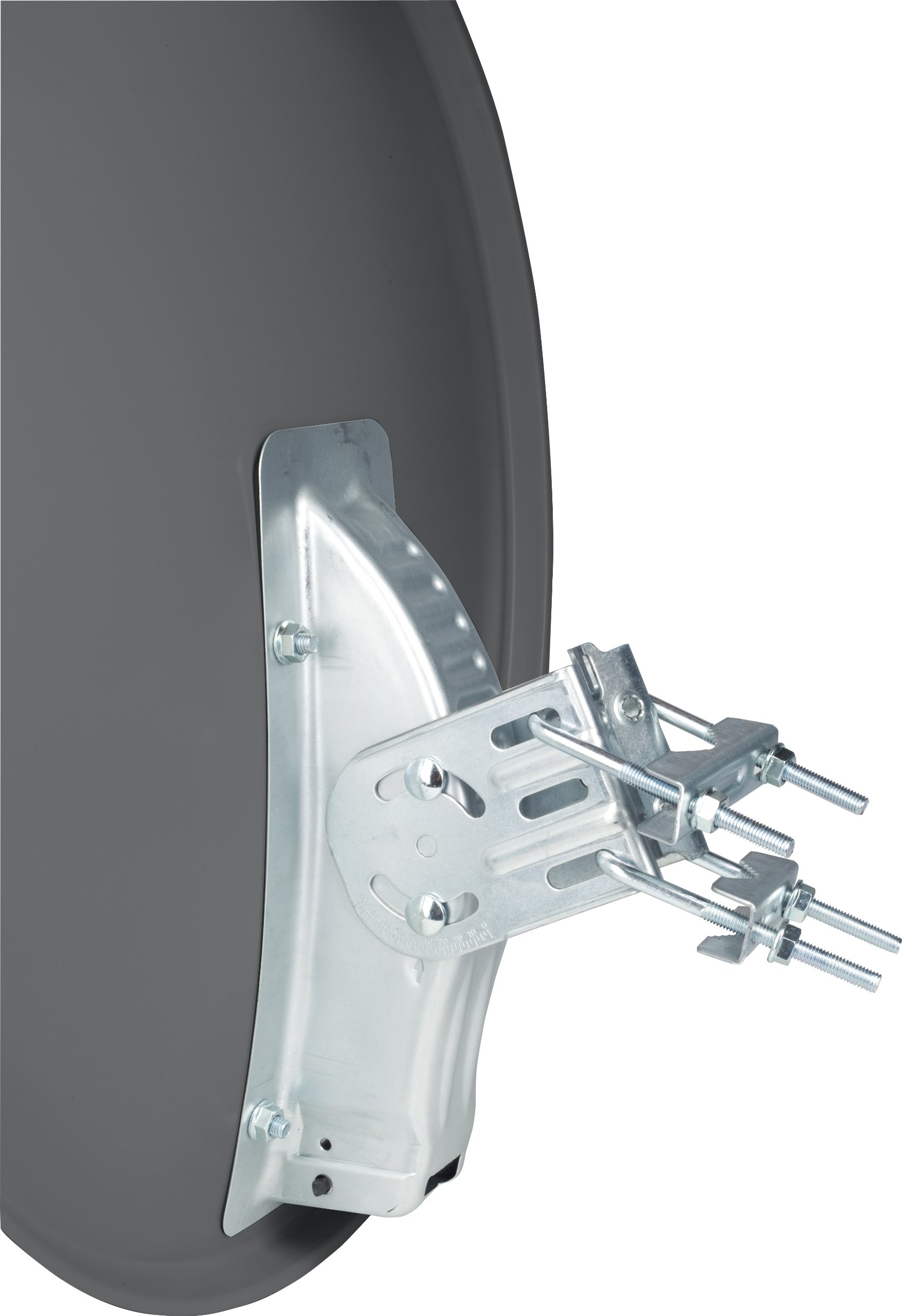 TELESTAR DIGIRAPID 80 A – Parabola satellitare (80 cm, alluminio, braccio feed stabile & di alta qualità) – Antracite