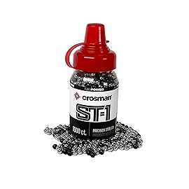 Crosman CST1K Precision ST-1 4.5mm Steel BBs (1,000-Count)