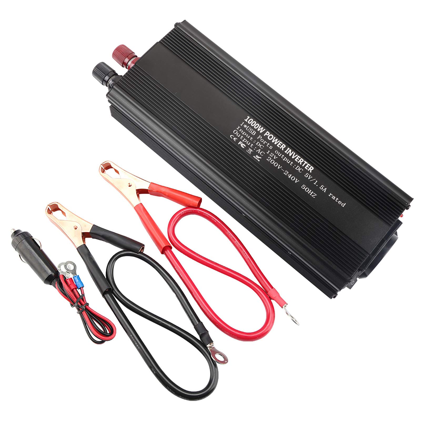 Correction Sine Wave Inverter 12 V Converter 1000W Power Inverter with Solar Panel