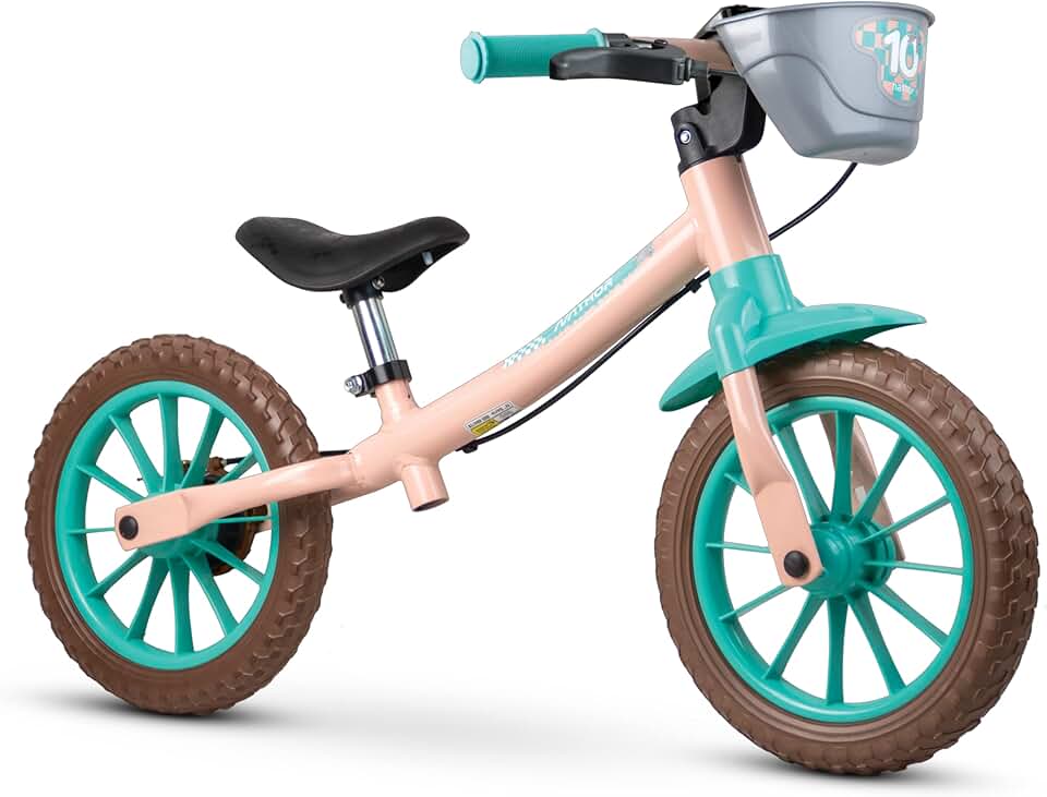 Nathor Bicicleta Infantil Balance Bike Love