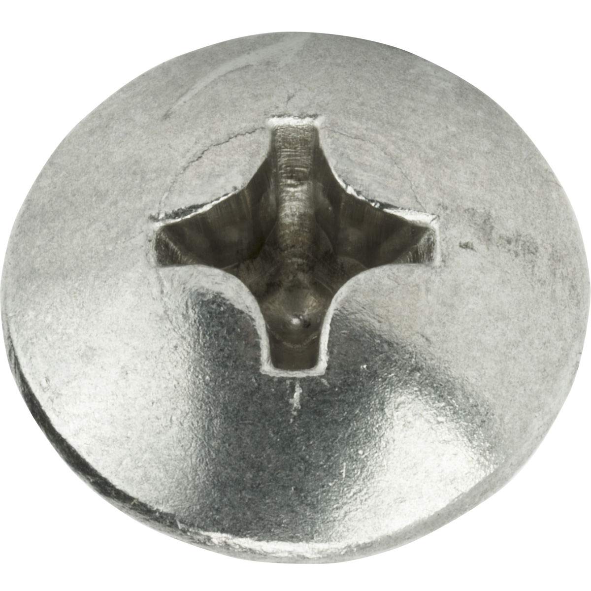 100PCS 8 X 1-14 Tornillos De Metal De Hoja De Cabeza Panama