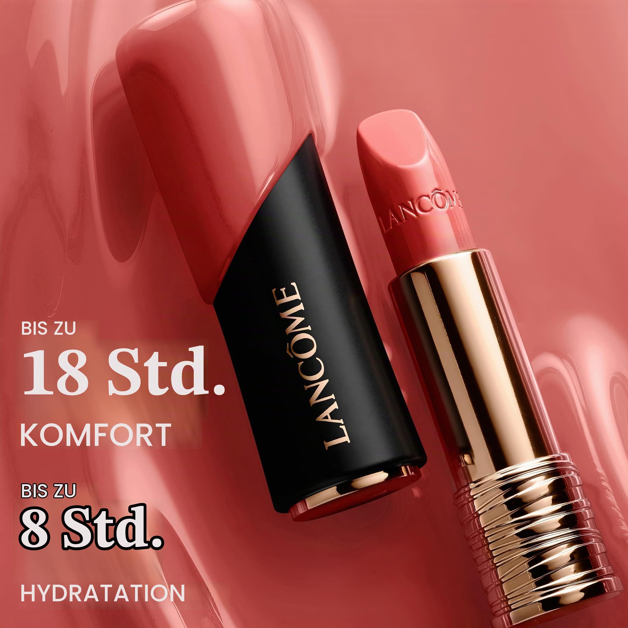 Lancôme L'Absolu Rouge Cream Lippenstift 259 Mademoiselle-Chiara, feuchtigkeitsspendende Formel, für geschmeidige Lippen, kombinierbar mit Lip Liner und Lipgloss, 4,5g